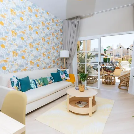 Amazing Renovated Pool View Apt, Aircon, 2 Min To Fanabe Beach Costa Adeje  Exterior photo