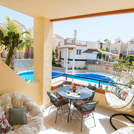 Amazing Renovated Pool View Apt, Aircon, 2 Min To Fanabe Beach Costa Adeje  Exterior photo